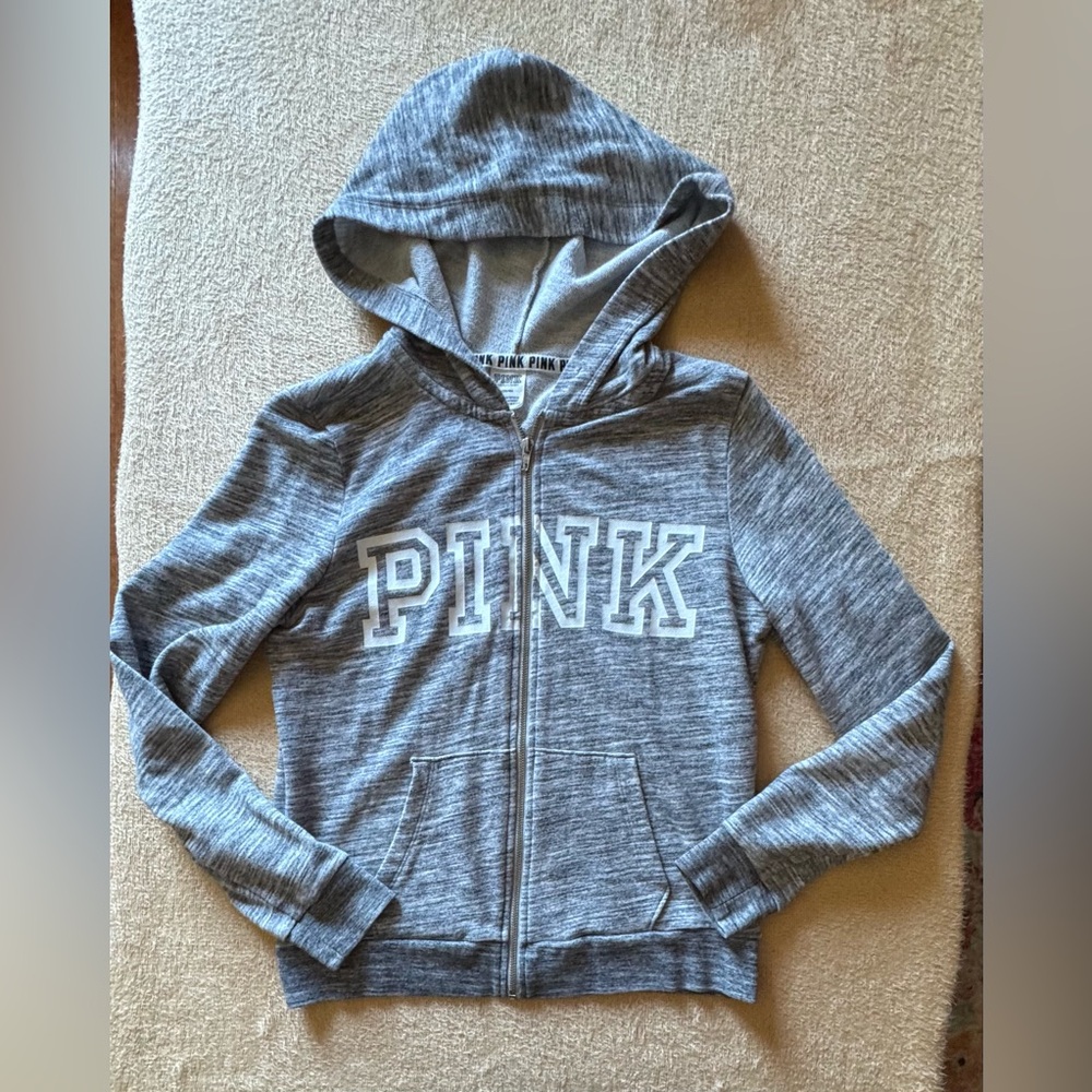 Victoria's Secret PINK Heather Gray Hoodie